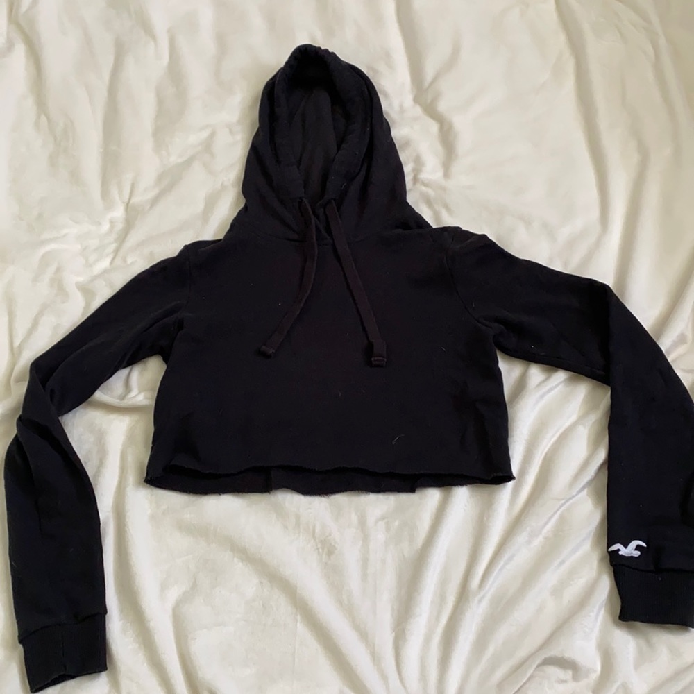 Hollister cropped hoodie